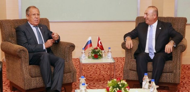 Çavuşoğlu ile Lavrov'un görüşmesi bitti